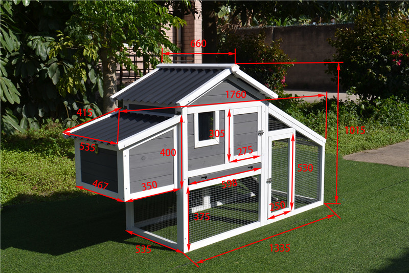 poulailler en bois01 wooden chicken coop01