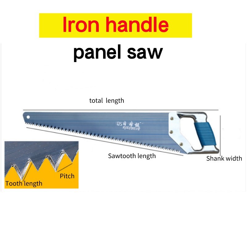 Factory Wholesale Hot Selling 450/500mm Wood Hand and Plastic Hand 20in Garden Hand Saw with Steel Blades