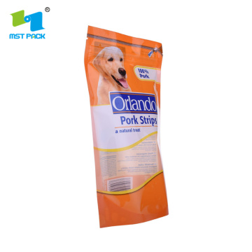 Sta op Seal Pouch met Ziplock Pet Food Packaging Plastic Bag Pouch