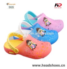 2016 summer kids plastic jelly clogs