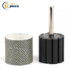 40x825 Diamond Core Spiral Sanding Bands for Polycrystal Silicon Polishing and Grinding