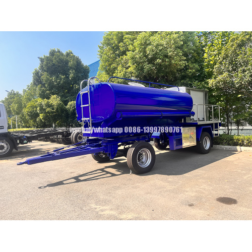 5,000-10,000 liters 2 Axles Water Transport/Delivery Tank Trailer