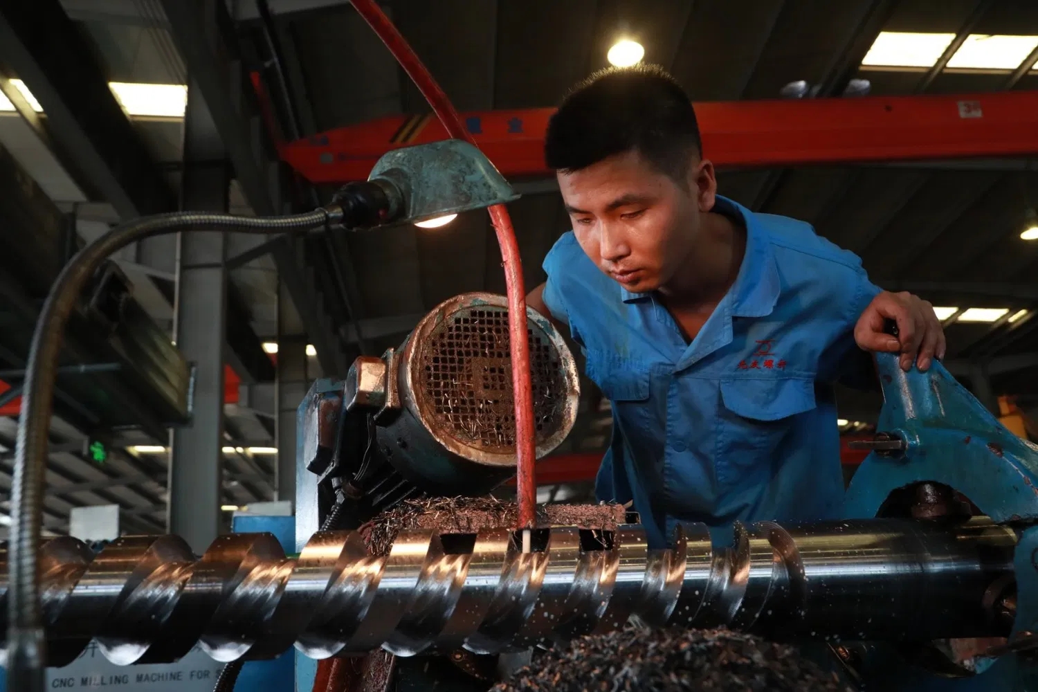 SPC/WPC/LVT ফ্লোরের জন্য বাইমেটালিক কনিক্যাল টুইন স্ক্রু ব্যারেল