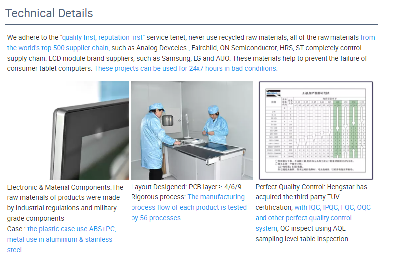 open frame touch screen monitor