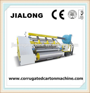 JL-1 corrugated carboard production line including single facer mill roll stand and slitting cutting machine