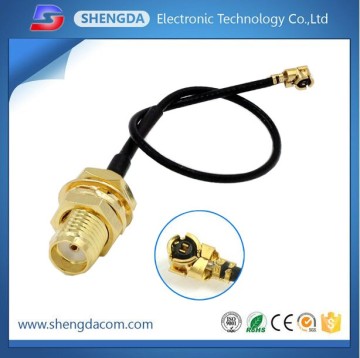 pigtail extension cable with SMA FEMALE connector to UFL connector