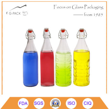 Glass Bottle with Glass Cork/Glass Liqueurs Bottle