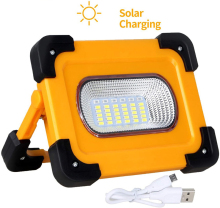 Automobile solar led work light