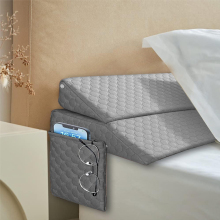 Headboard Pillow Bed Gap Filler Mattress Wedge Shaped