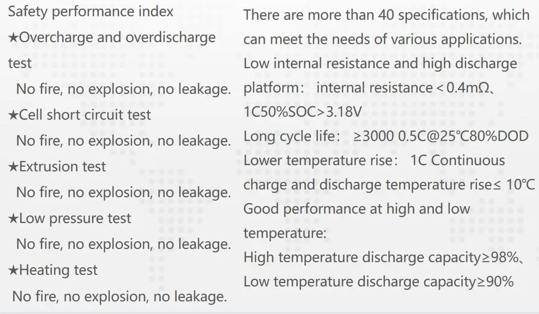 Golf 24V Công suất lớn 200ah Lithium-ion Iron Phosphate Pin