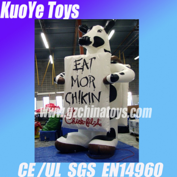 inflatable cow for advertising,outdoor inflatable cow,publicize inflatable cow