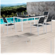 Outdoor Garden Aluminum Furniture Chair and Table Set