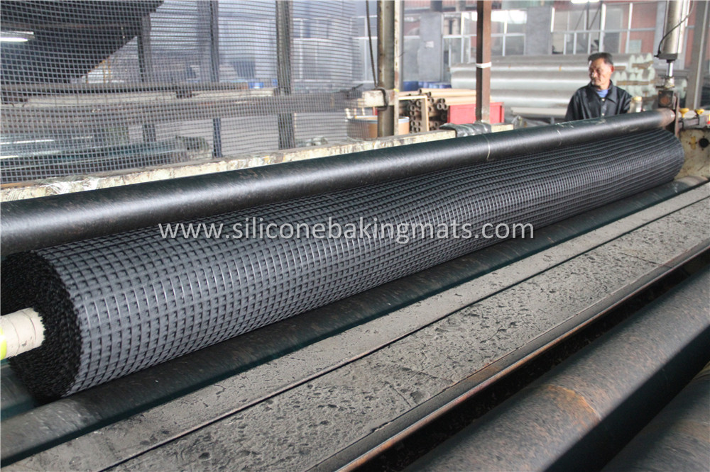 Warp Knitted Fiberglass Geogrid For Road Reinforcement