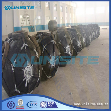 High strength marine rubber fender