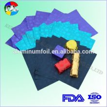 candy wrapper aluminium foil, aluminum foil colors