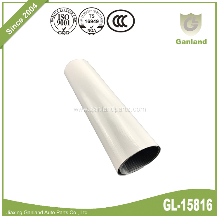 PVC Coated Tarpaulin For Side Curtains Silver