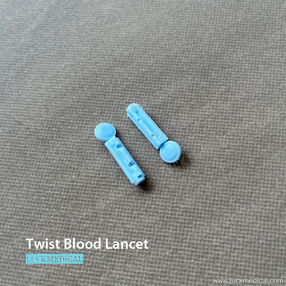 Disposable Twisted Blood Lancet Safety