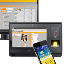 Wireless access control with fingerprint and RFID user authentication