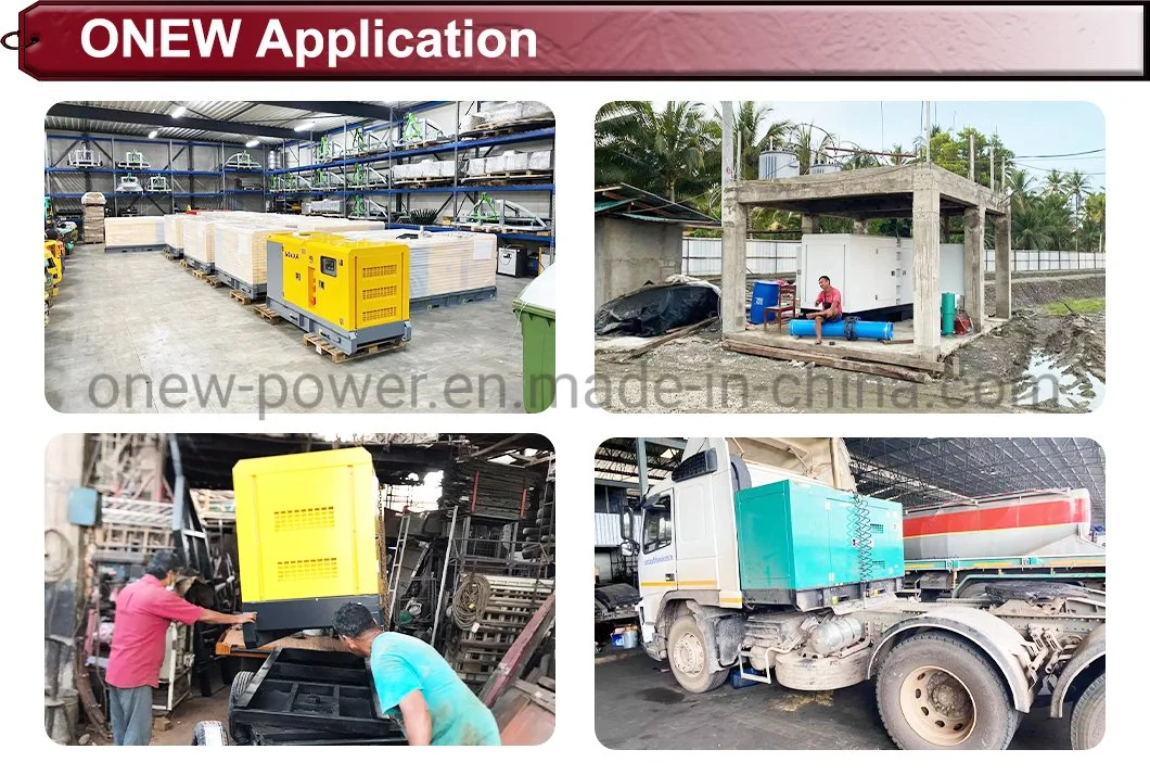 220kw/275kVA 50Hz Single / Three Phase Silent /Open Type Diesel Generator Set with Motor Power Deutz/Kubota/Isuzu/Volvo High Quality Generator Price