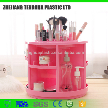 Household item 360 degrees Plastic Cosmetic Organizer Boxes,Storage box