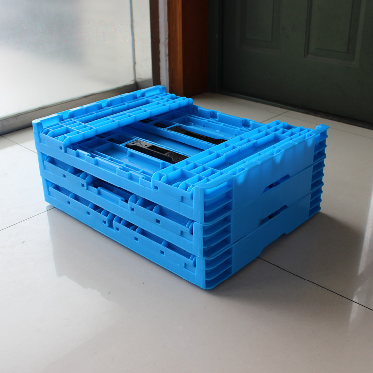 Plastic Rectangular Large Industrial Storage Box Foldable Fruit Box Factory Turnover Crate Box