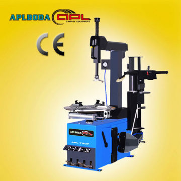 tyre changer equipment with help arm