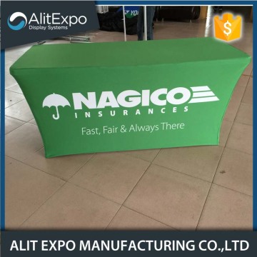 Trade show rectangule polyester table cover