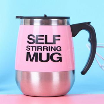 Self Stirring Mug Coffee Milk Automatic Mixing Mug Grain Oat Stainless Steel Thermal Cup Double Insulated Smart Cup New