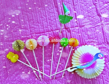 Fruit comb cocktail stick