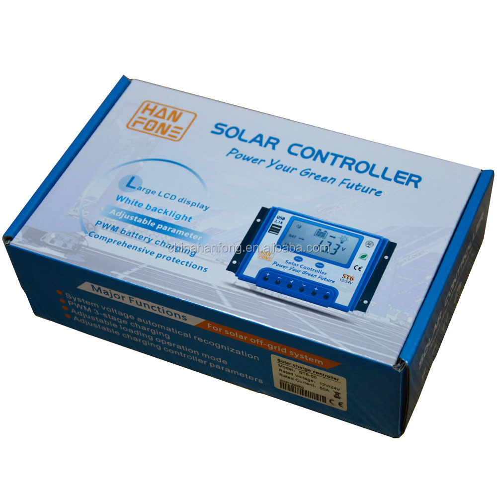 HANFONG/INZZN 10A Waterproof Solar Power Charge Controller PWM