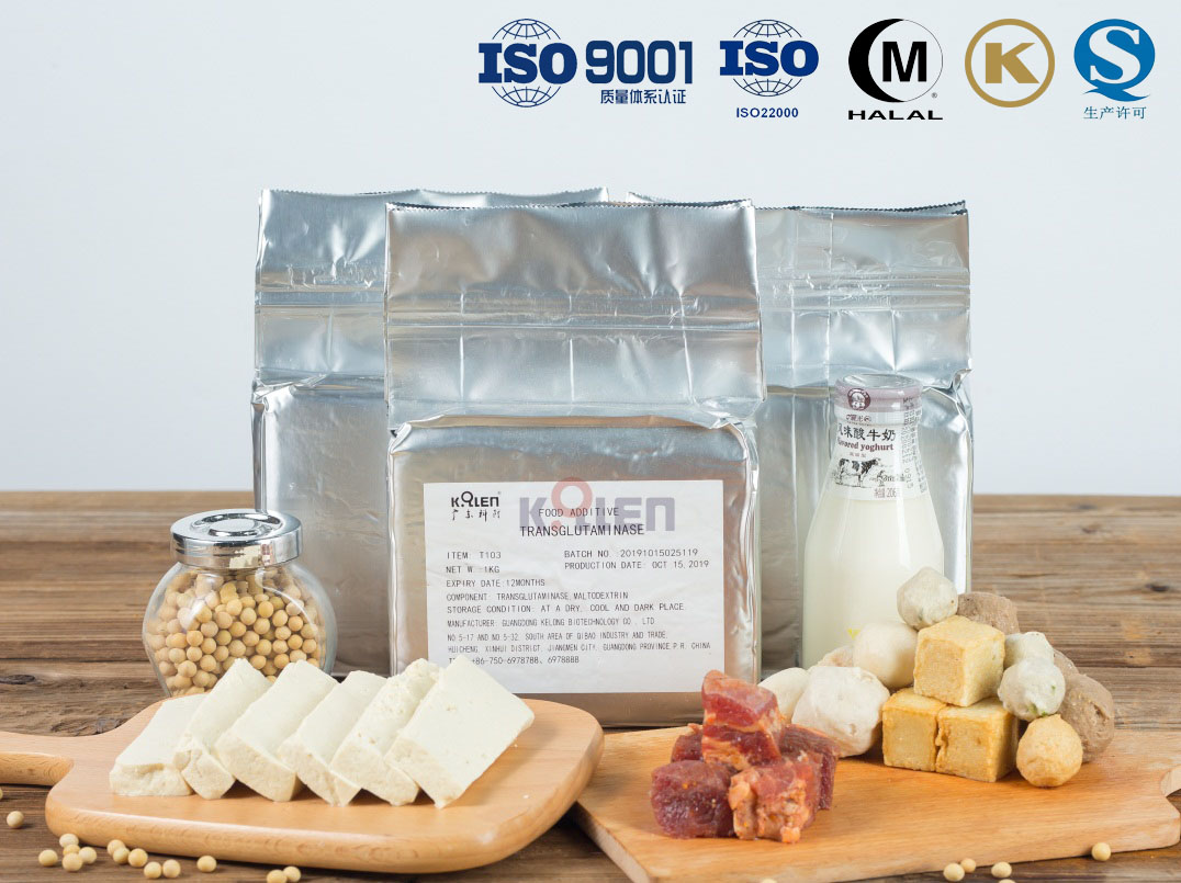 TGase für pflanzliche Lebensmittelzusatzstoffe TGase for veg food additive