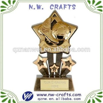 custom resin high quality football trophy soccer trophy sports trophy