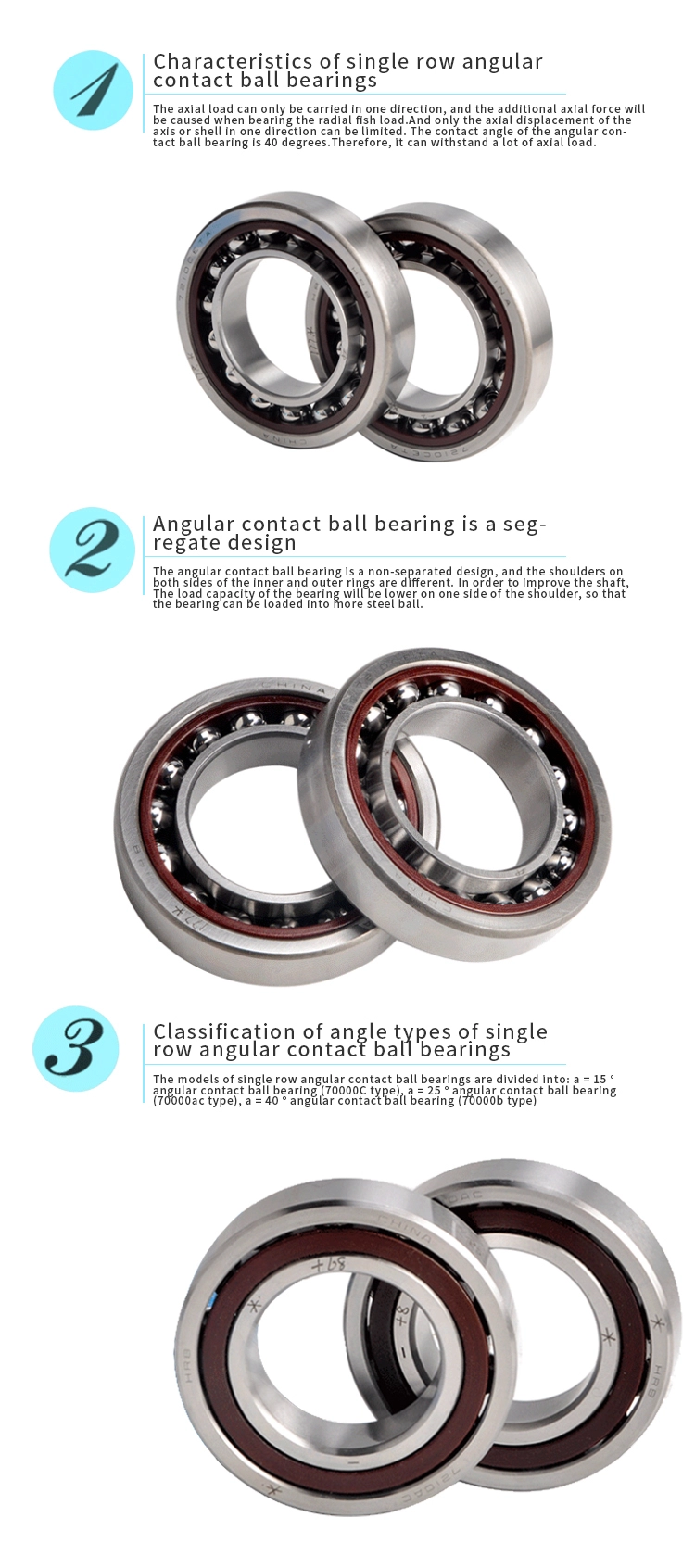 angular contact bearing
