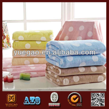 100% polyester coral fleece baby blankets