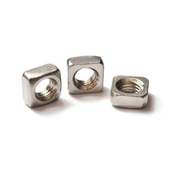 Stainless Steel Silver Square Nuts