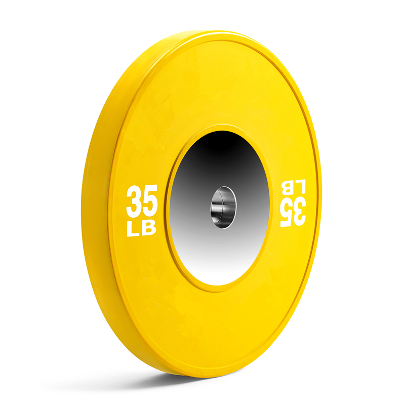 2019 Fitness Competition Rubber Weight Plates Bumper For Barbell