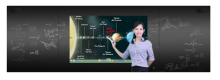 Emerging educational equipment touch screen LCD smart interactive blackboard