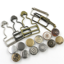 High Quality Suspender Metal Buckles for Jeans Garments