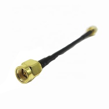 RF Coaxial RG174 Cable with Double SMA Male Connectors