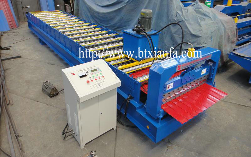 Corrugated IBR Roof Wall Panel Roll Forming Machine