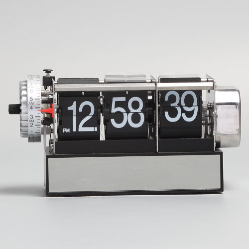 Retro Alarm Flip Desk Clock