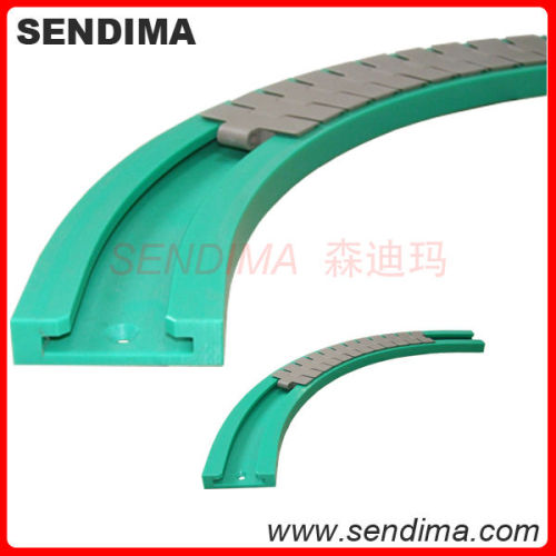 CNC milling UHMWPE guide rail