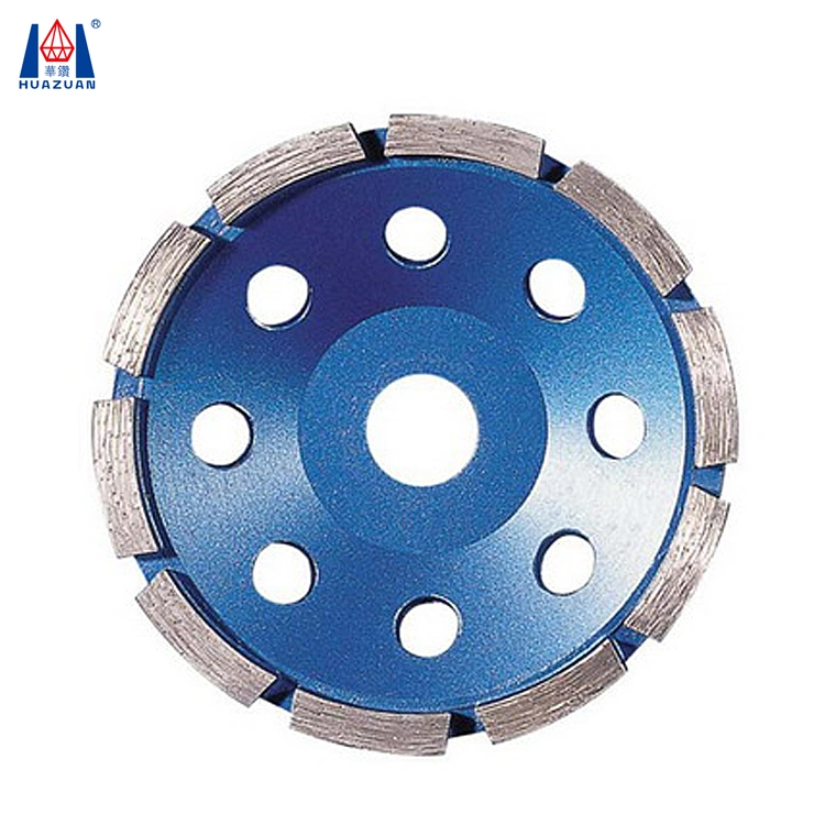 4 Inch Diamond Segment Grinding Cup Wheel Single Row Disc