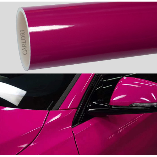 Super Gloss Rose Rose Wrap Wrap Vinyle