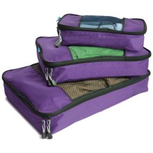 Packing Cube System - Durable 3 Piece Weekender Set