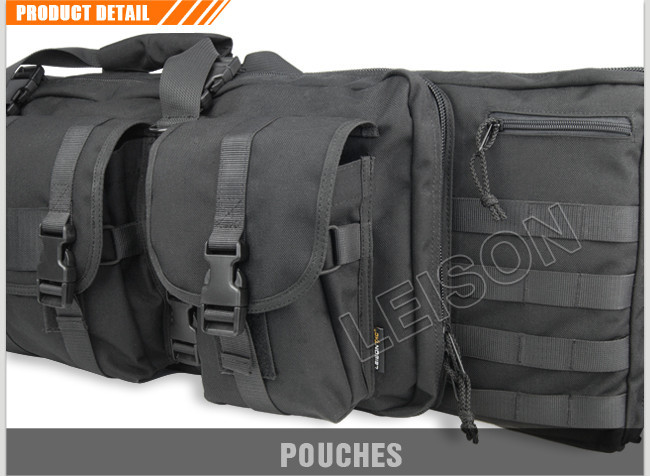 Military Rifle Bag of 1000D high strength nylon/carrying by hand and back