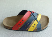 Causal Men Cork Sandals , 39-46 Size Summer Textile Comfortable