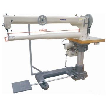 Long Arm Cylinder Bed Triple Feed Heavy Duty Lockstitch Machine