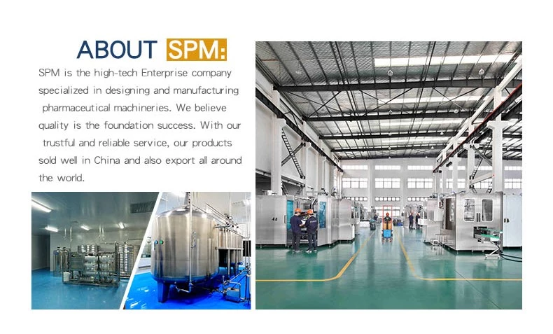 SPM Water Treatment Equipment LD Series Multi-effective Water Distiller