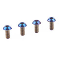 M5X10 GR5 TI-6Al-4V Titanio Hexagon Heads Bolts